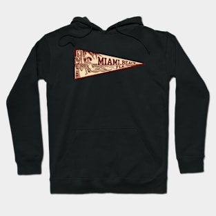 1940s Miami Beach Florida Hoodie